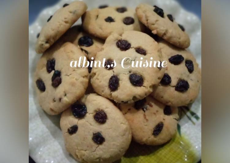 Raisins cookies