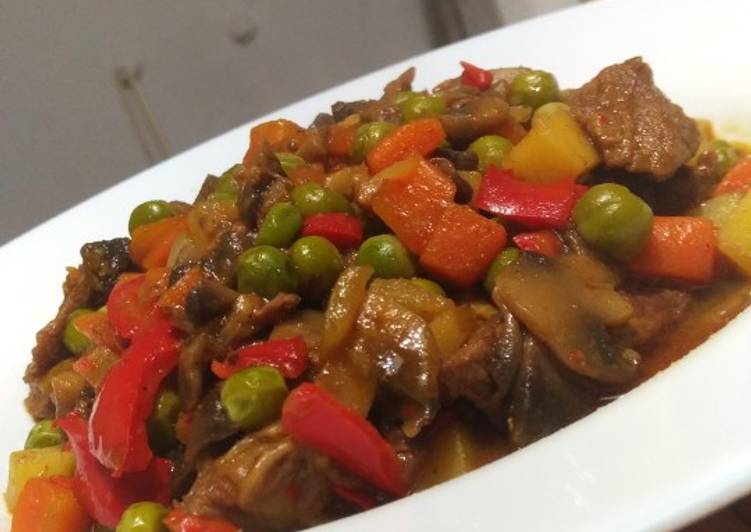 Recipe of Any-night-of-the-week Beef veggie casserole