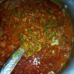 A picture of Spinach soup.