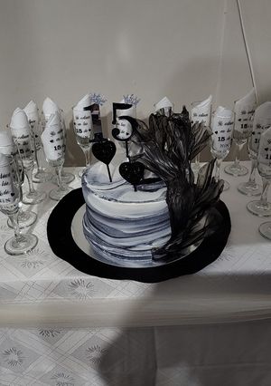 Una foto de Torta de 15 años