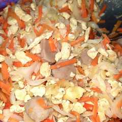 A picture of Tumis Telur Sayur Bakso.