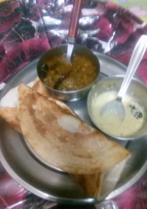 सांबर डोसा (sambar dosa recipe in Hindi) रेसिपी मुख्य फोटो