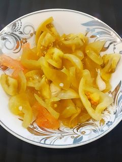 عکسی از دستور ترشی گوجه فرنگی کال