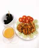 Ức gà áp chảo xì dầu mật ong