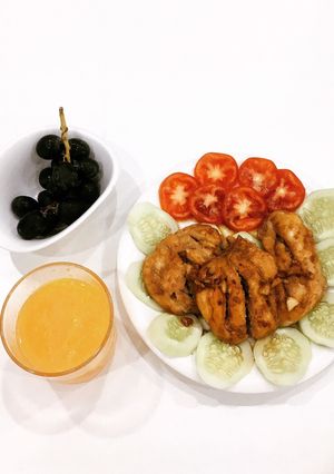 Hình của món Ức gà áp chảo xì dầu mật ong.