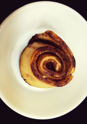 A picture of No Oven No Yeast Cinnamon Rolls.