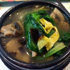 Shanghai Spinach soup 上汤菠菜 #anti-flu##Spring receipe# A picture of Shanghai Spinach soup 上汤菠菜 #anti-flu##Spring receipe#.
