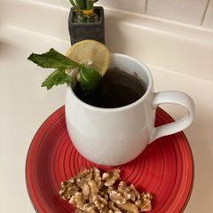 Homemade Herbal Tea A picture of Homemade Herbal Tea.