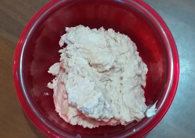 Mousse di tonno ceci e ricotta