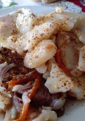 Una foto de Estofado de papas