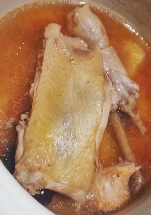 Foto resep Sup ayam angkak