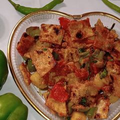 A picture of Chilli parotta.