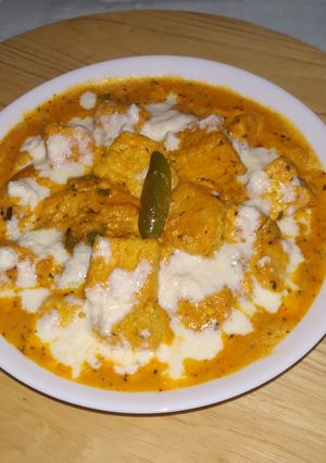 A picture of TOFU ki Sabji.