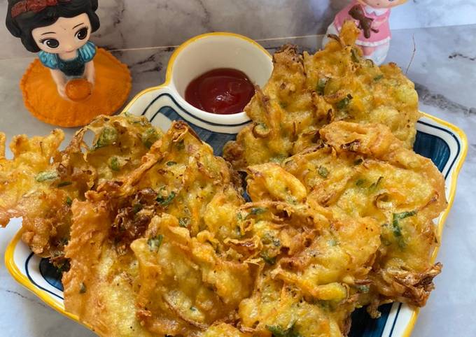 Resep Bakwan Goreng Crispy🥬🌶️🌽 Oleh Pricillia - Cookpad