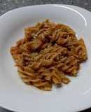 Fusilli con Salsa de Jitomate