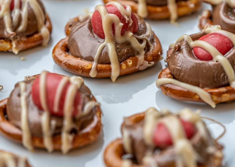 Recipe of Ultimate Rolo and Pretzels Christmas treats