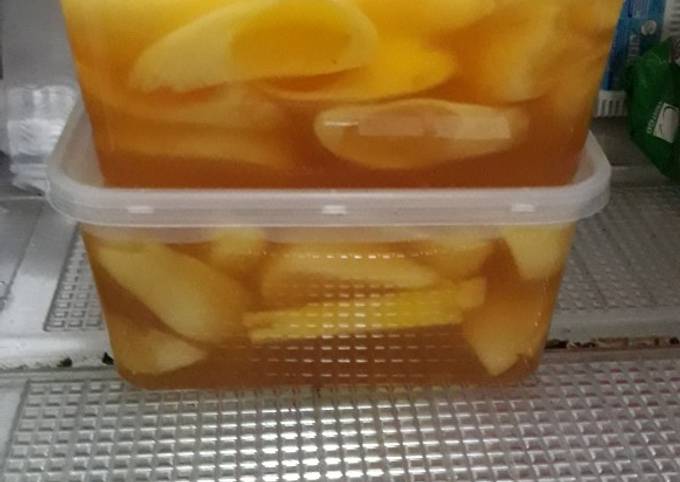 Langkah Mudah untuk Membuat Asinan salak nenas lemon Anti Gagal