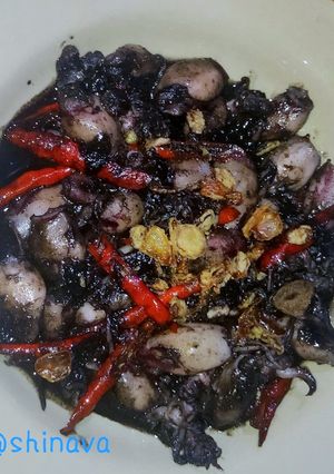 Foto resep Cumi hitam