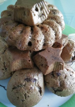 Csokis-kávés muffin recept fotója