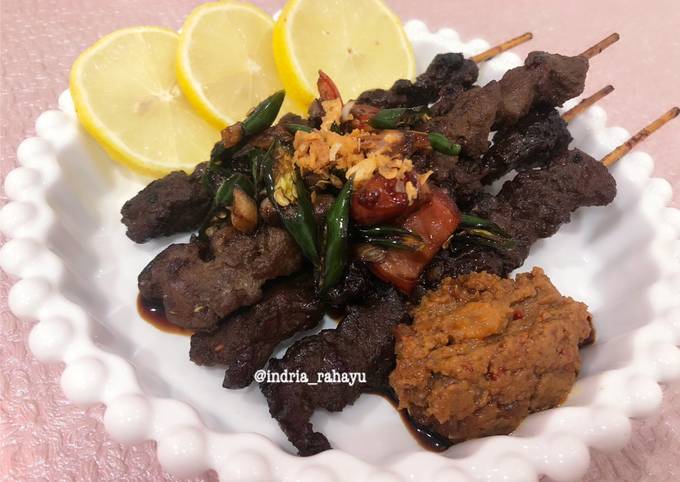 Ini dia! Resep membuat Sate Sapi  spesial