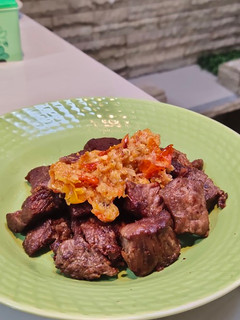 Foto resep Daging Goreng Sambal Geprek
