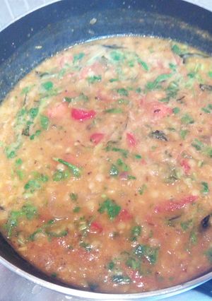A picture of Spicy Garlic Daal Tadka.