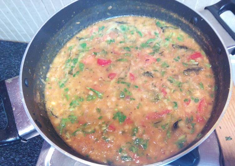 Recipe of Homemade Spicy Garlic Daal Tadka