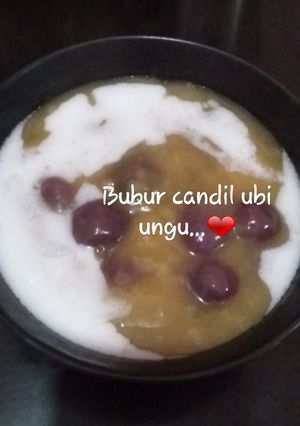 Foto resep Bubur candil ubi ungu