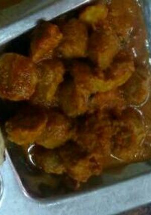 A picture of Aloo ki sabji.