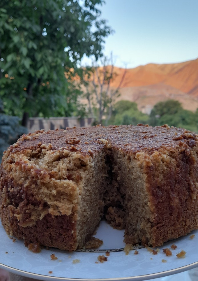 عکسی از دستور کیک نسکافه