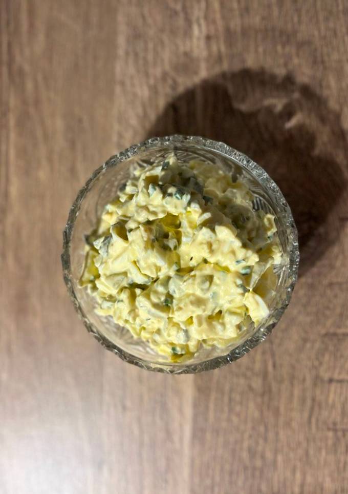 Німецький яєчний салат⠀