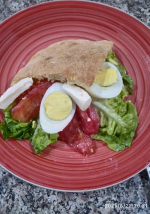 Une photo de Sandwich veggie
