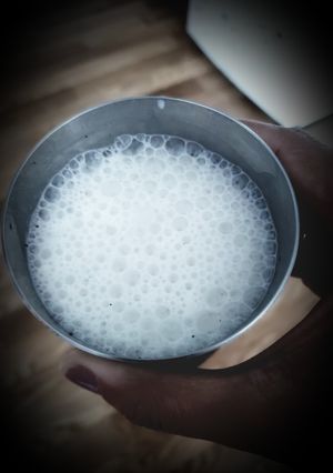 A picture of Salty buttermilk.