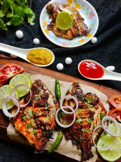 তন্দুরি পমফ্রেট (tandoori pomfret recipe in Bengali) রেসিপির প্রধান ছবি