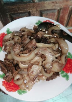 รูปของ หูหมูคั่วเค็ม สูตรพ่อบ้าน​ขี้เกียจ​