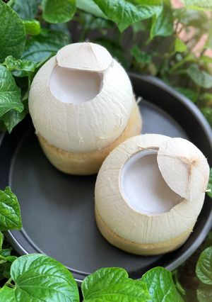 Hình của món Rau câu dừa.