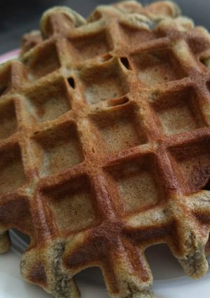 Foto resep Mochi Waffle Matcha (Green Tea) - Gluten-free