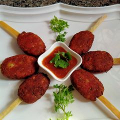 A picture of Veg Mumbai lollipop.