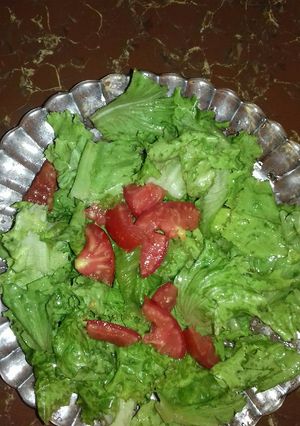 صورة لوصفة سلطة خس 😍😍😍