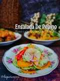 🇪🇸 Ensalada De Pepino (Spanish Cucumber Salad) - Sepanyol
