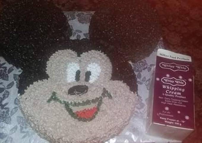 Micky mouse chocoate cake #Foodies&friends