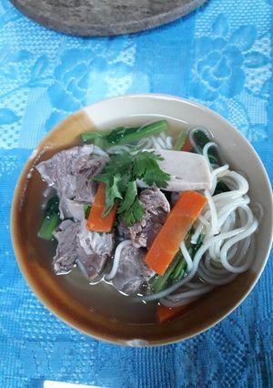 รูปของ เฝอคั่วตับ