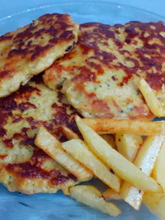 عکسی از دستور برگر مرغ 😋