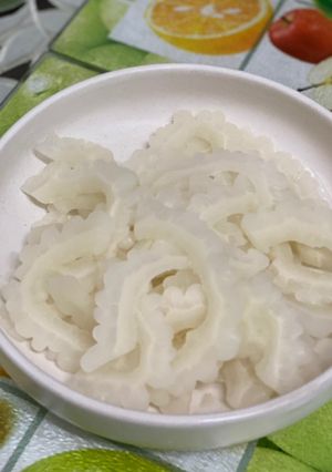 涼拌苦瓜 的食譜成品照片