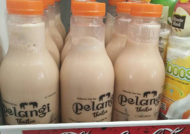 Langkah Mudah untuk Menyiapkan Thai tea zeger yang Bisa Manjain Lidah