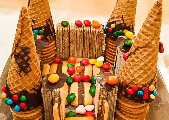 Easiest Way to Cook Perfect Edible Biscuits Castle