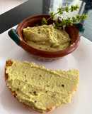 Hummus de garbanzo y albahaca 🌿
