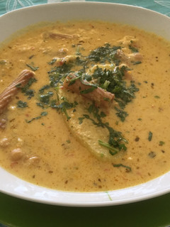 Una foto de Sopa de maní