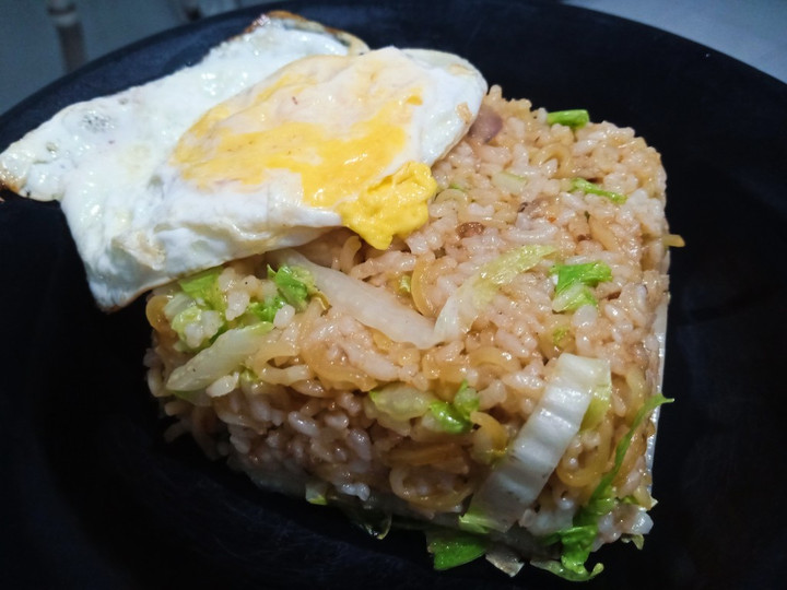 Cara Gampang Membuat Nasi Goreng Bumbu Instan Indomie, Enak Banget