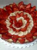 Crostata di fragole e banane 🍓🍌